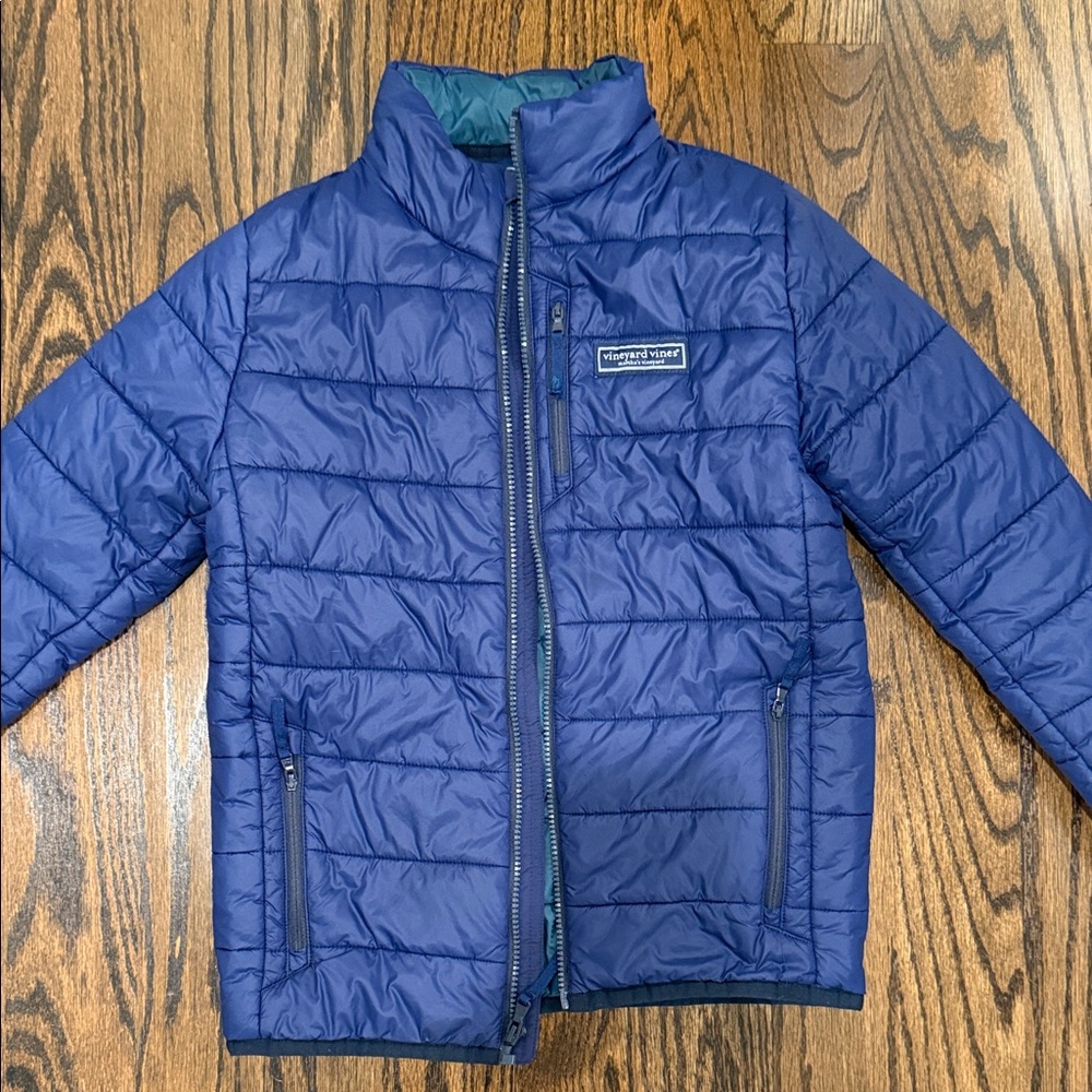 Vineyard Vines Kids Transitional Puffer Jacket medium